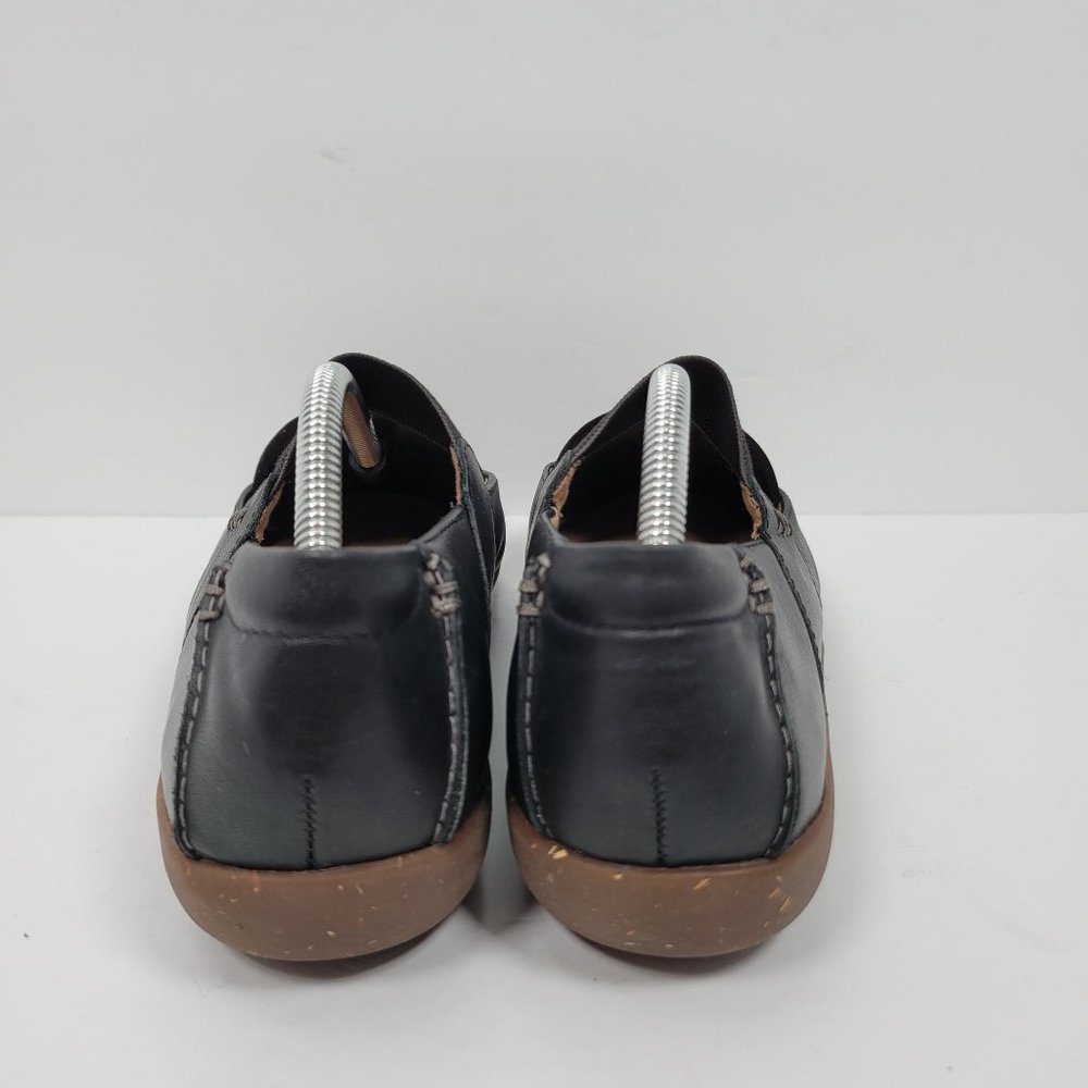 Clarks Collection Soft Cushion Women's Mary Jane Black Leather Shoes US Size 7.5 - Picture 4 of 8
